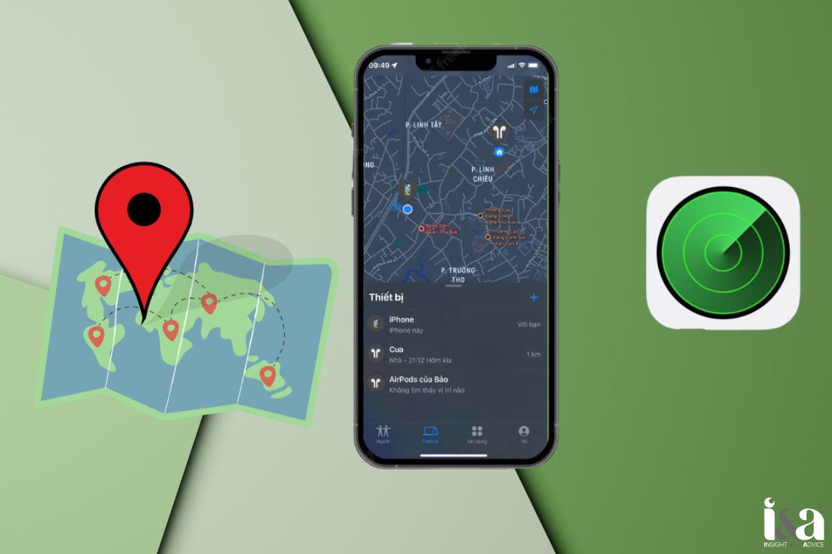 Định vị iPhone bị mất