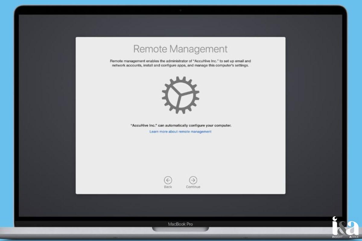 MDM được cài trên Macbook của Apple