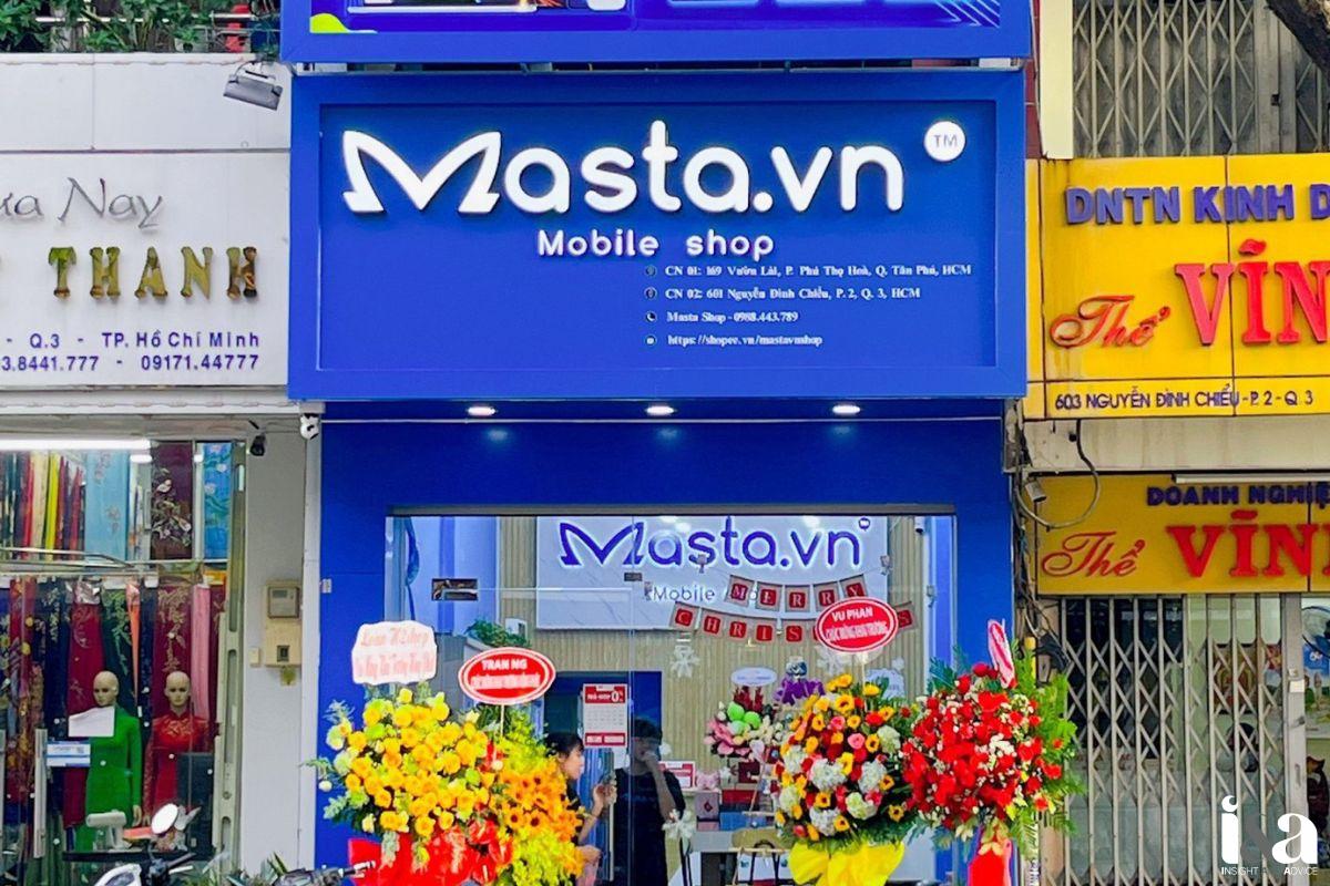 Cửa hàng Masta Shop khang trang