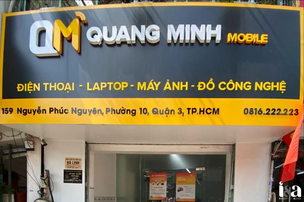 Bảng hiệu Quang Minh Mobile
