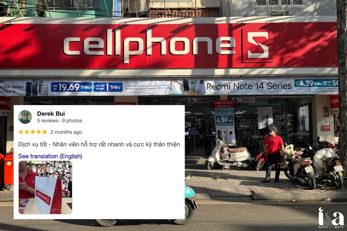 Review về CellphoneS
