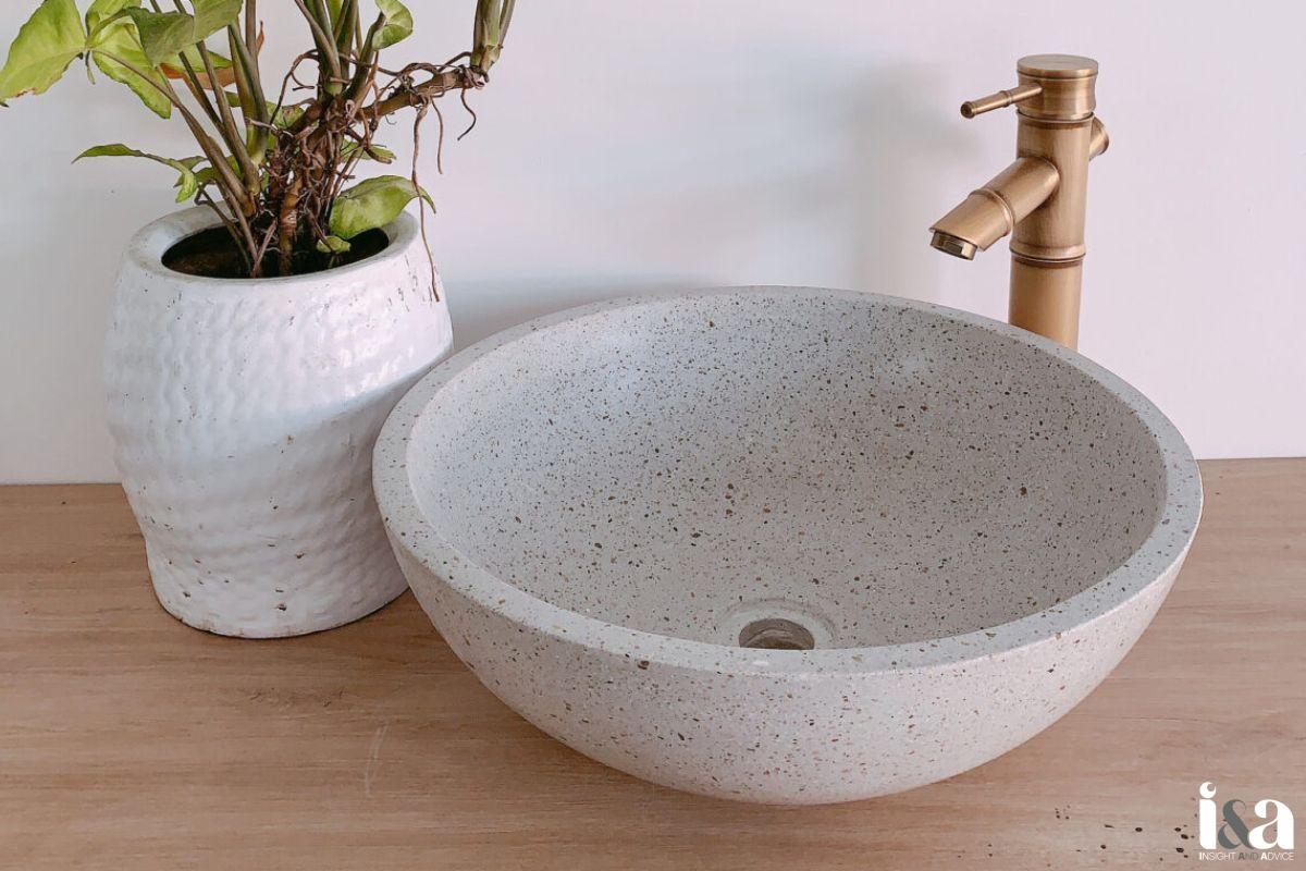 Xưởng sản xuất chậu lavabo Terrazzo DKY