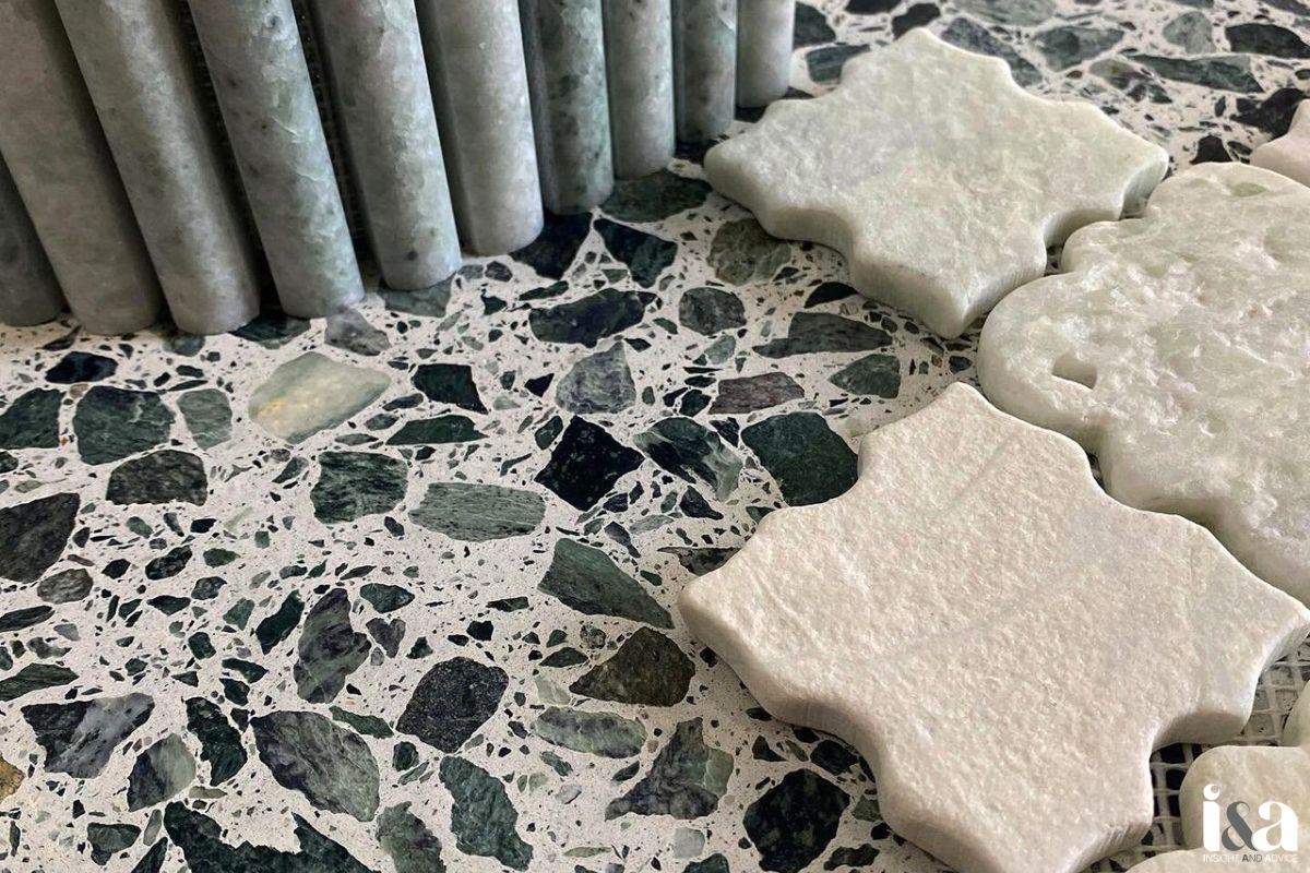 sàn đá mài terrazzo