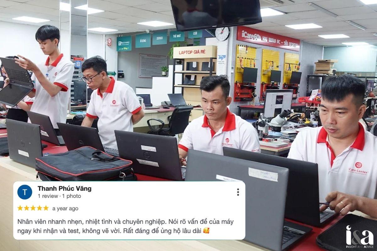 Khách hàng review về iCare Center
