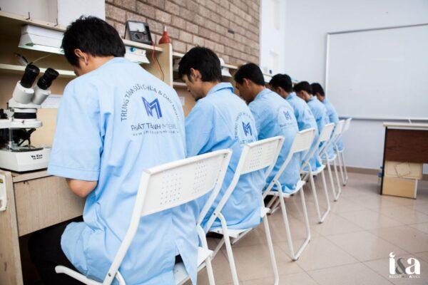 Học viên tích cực học tập tại Phát Thành Mobile