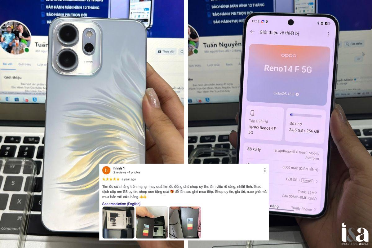 Review của khách hàng về Tuấn Nguyễn Mobile