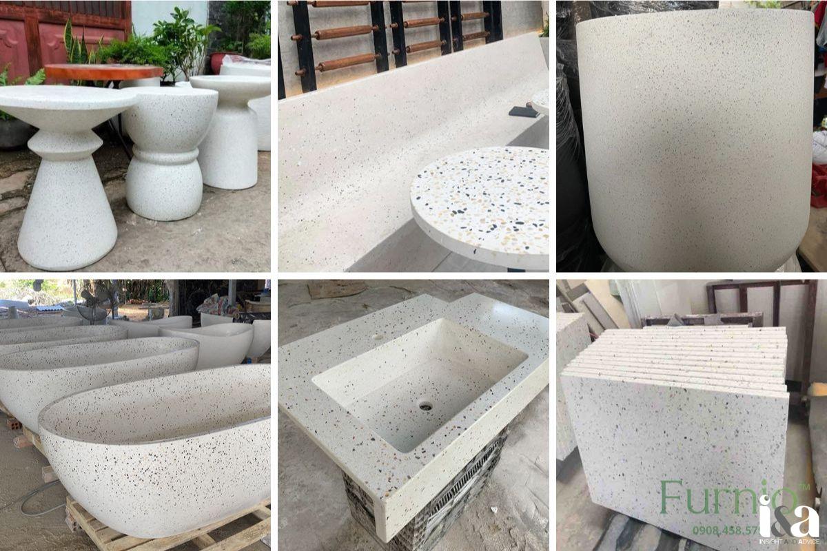 sản phẩm đá mài của xưởng Furnio
