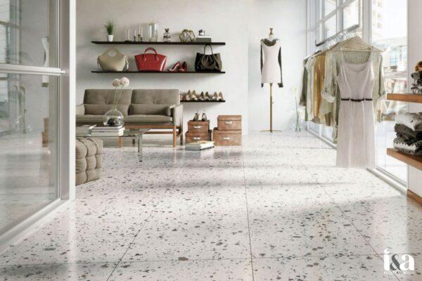 đơn vị thi công sàn đá mài terrazzo uy tín