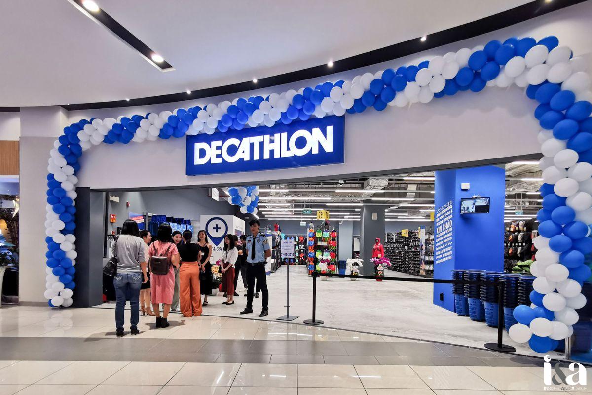 sotre bán kính bơi chính hãng Decathlon