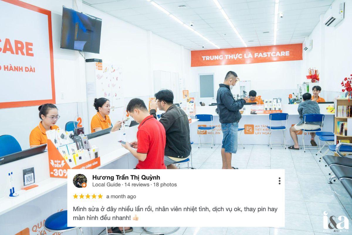 Khách hàng review về FastCare