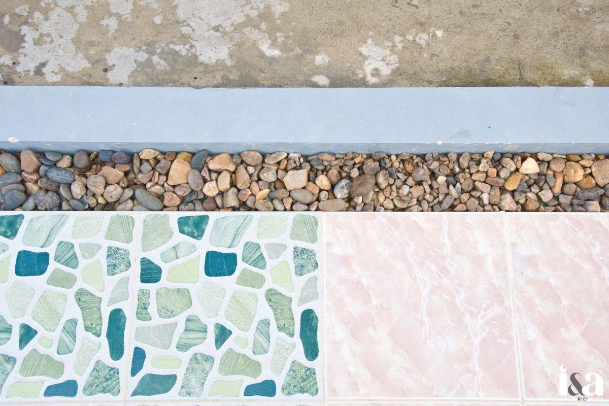 Terrazzo nhiều màu sắc