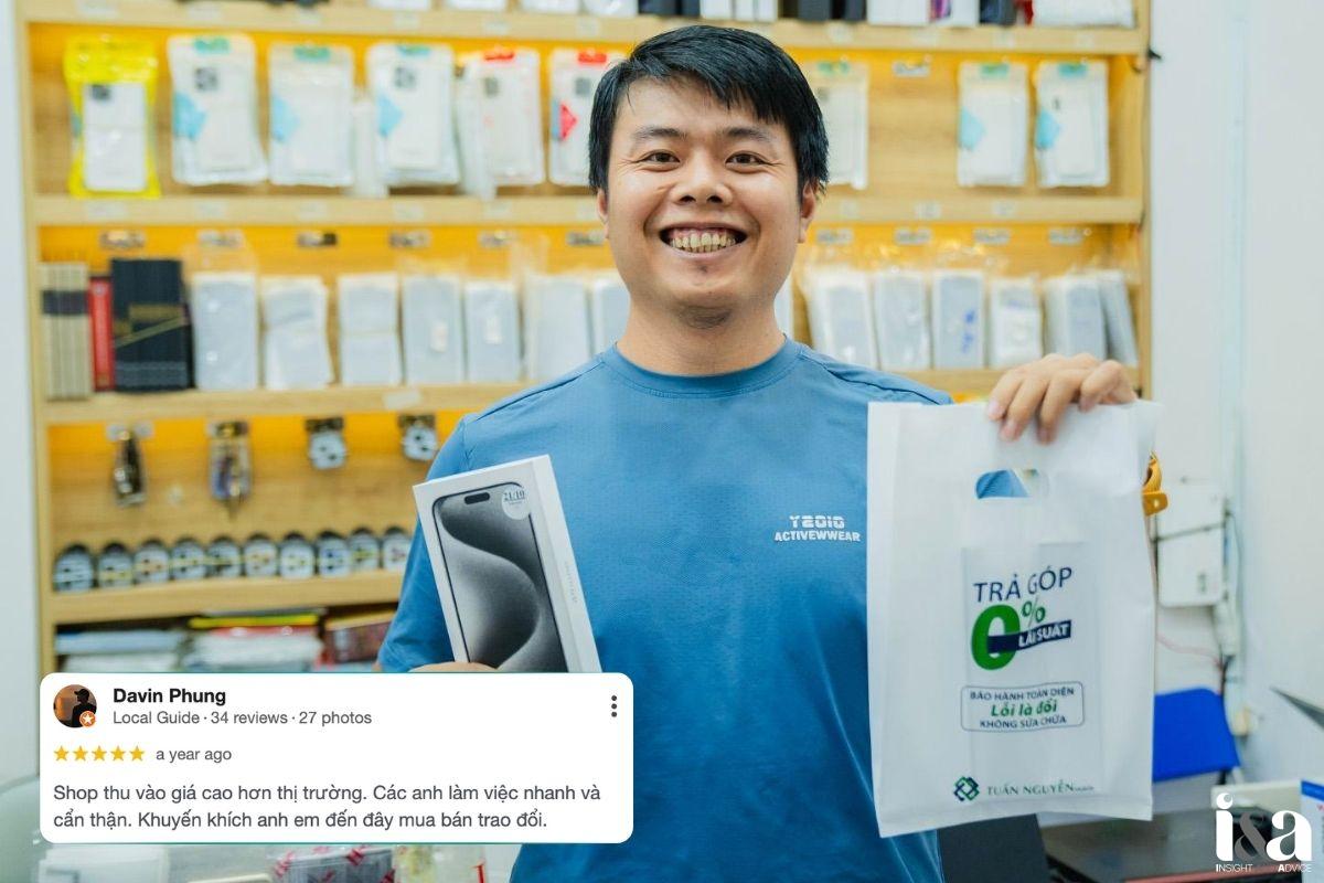 Review của khách hàng về Tuấn Nguyễn Mobile