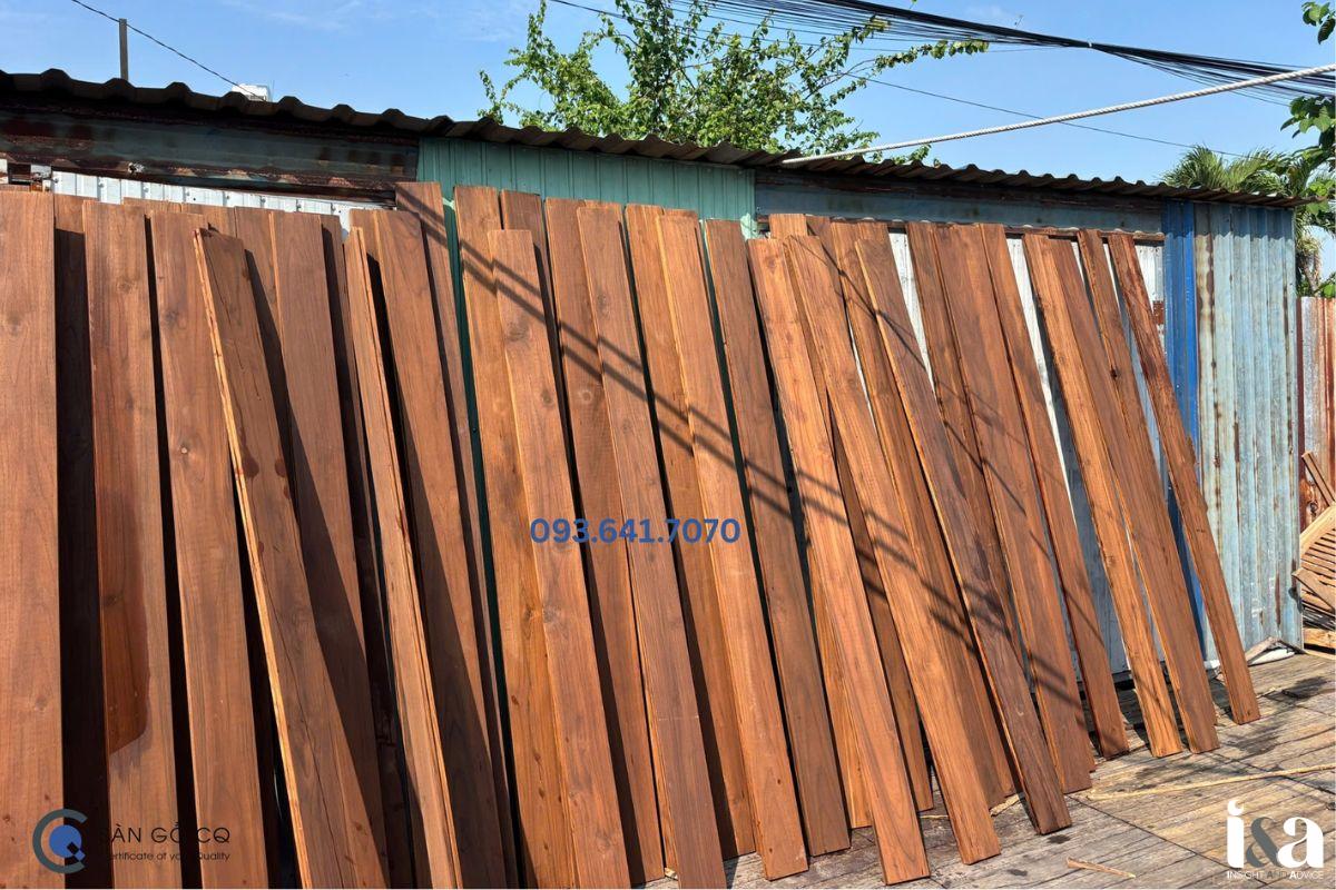 gỗ teak tự nhiên của CQ