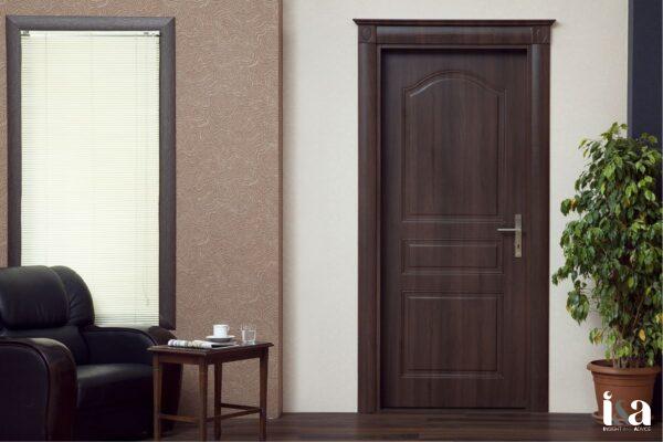 xưởng làm cửa gỗ hiện đại