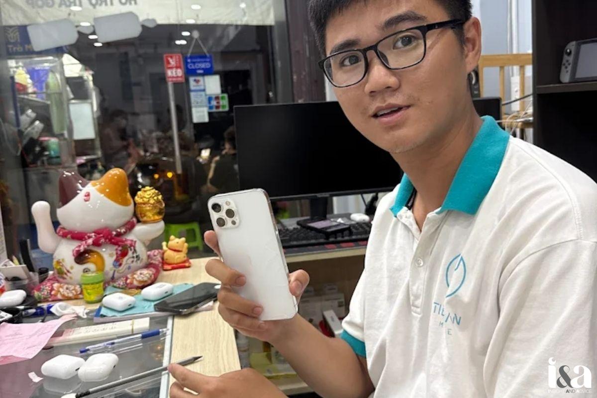 kỹ thuật viên Tiến Trần Mobile mở khoá tài khoản iCloud Apple 