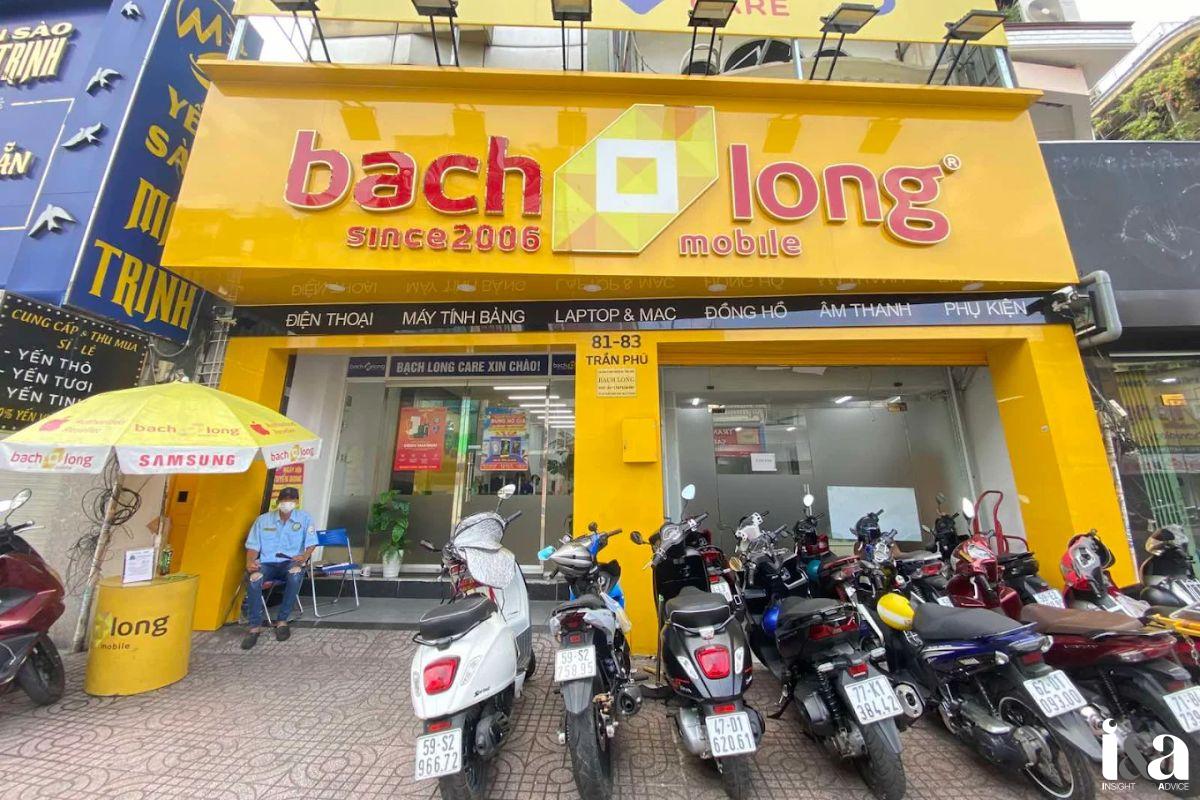mặt tiền của shop Bạch Long Care