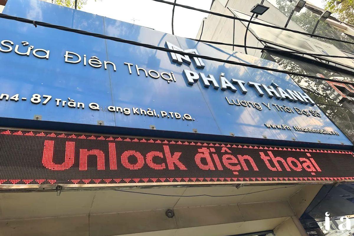 bảng hiệu Phát Thành Mobile