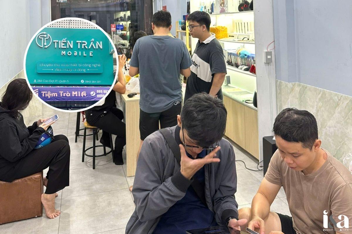 không gian shop Tiến Trần Mobile