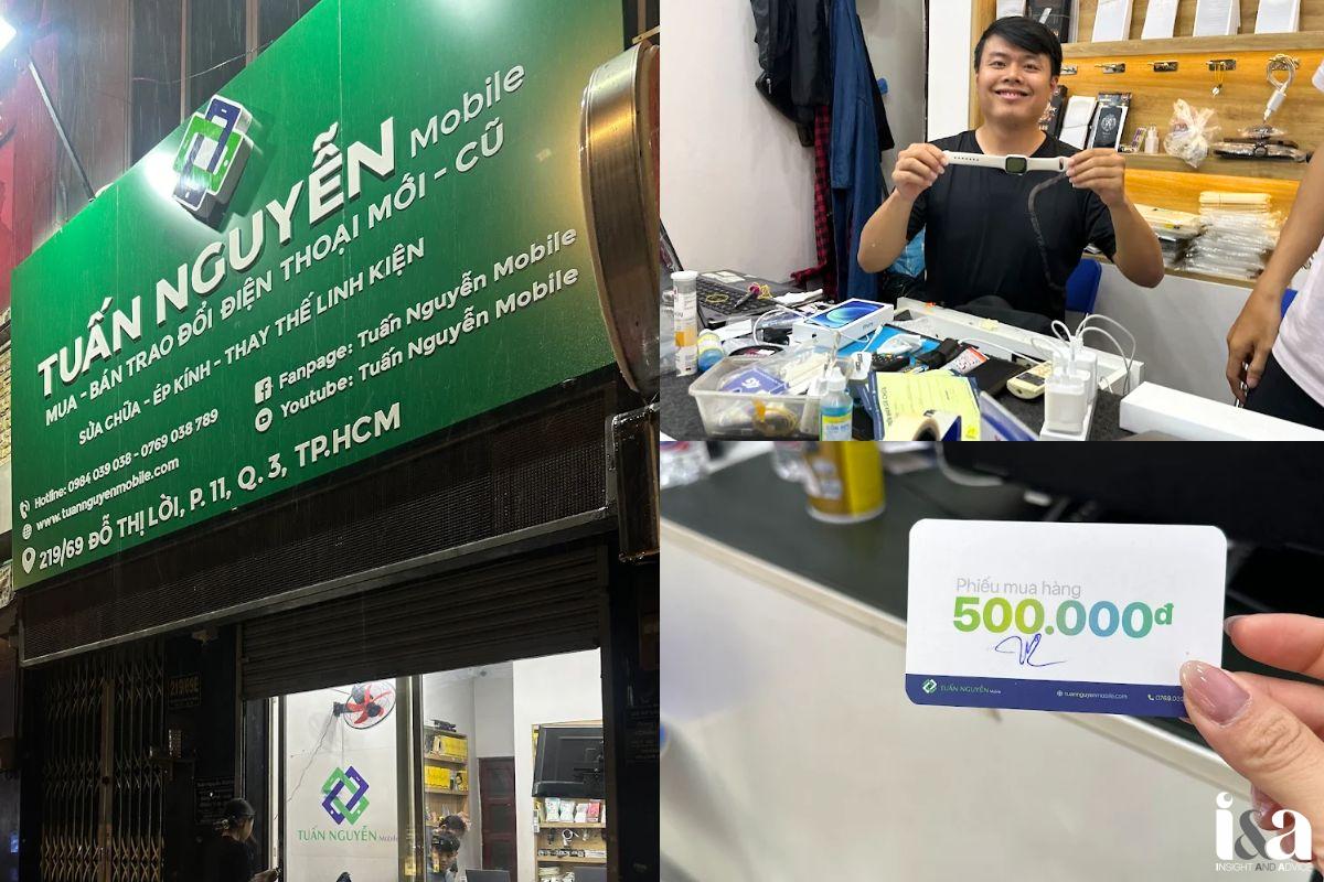 toàn cảnh cửa hàng Tuấn Nguyễn Mobile