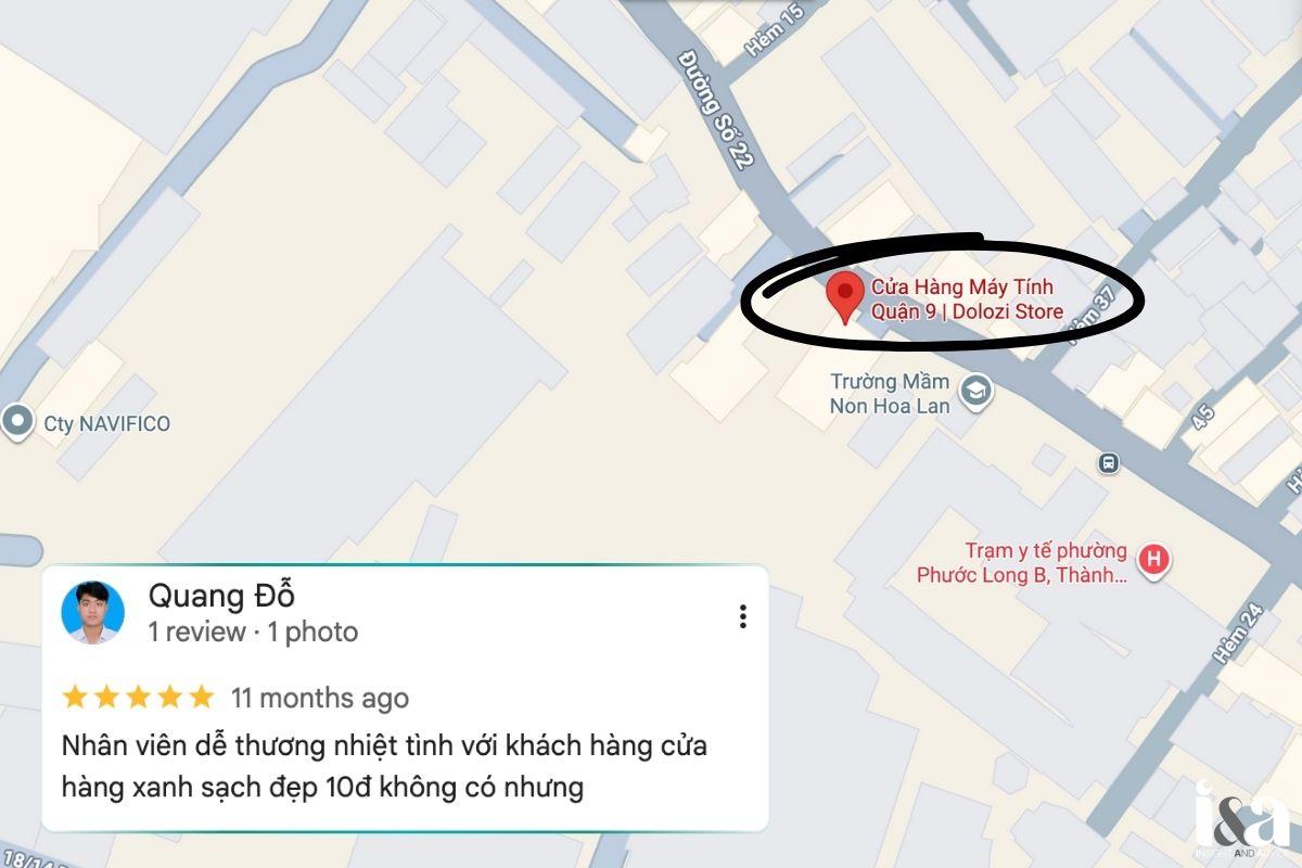 Vị trí Dolozi Store trên bản đồ
