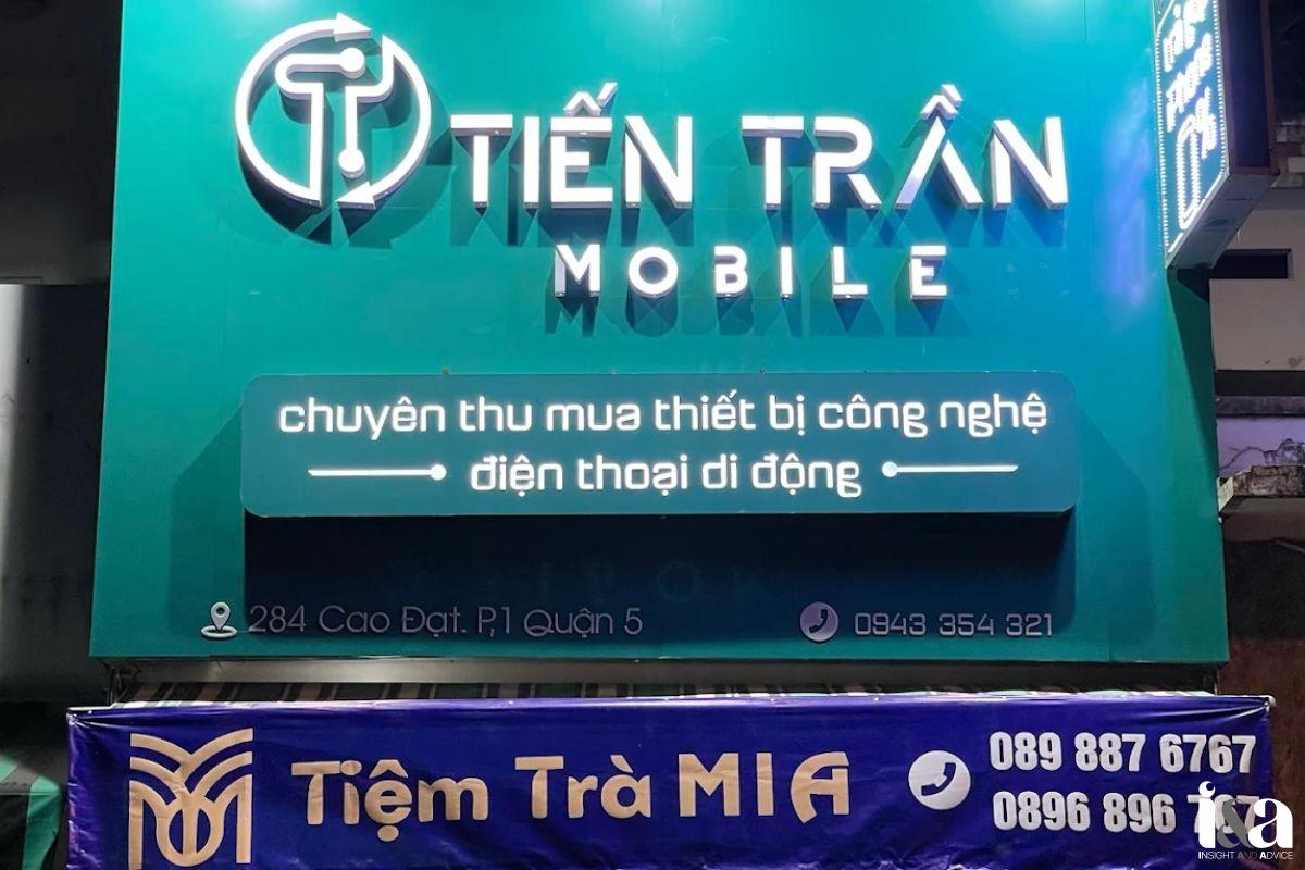 bảng hiệu Tiến Trần Mobile