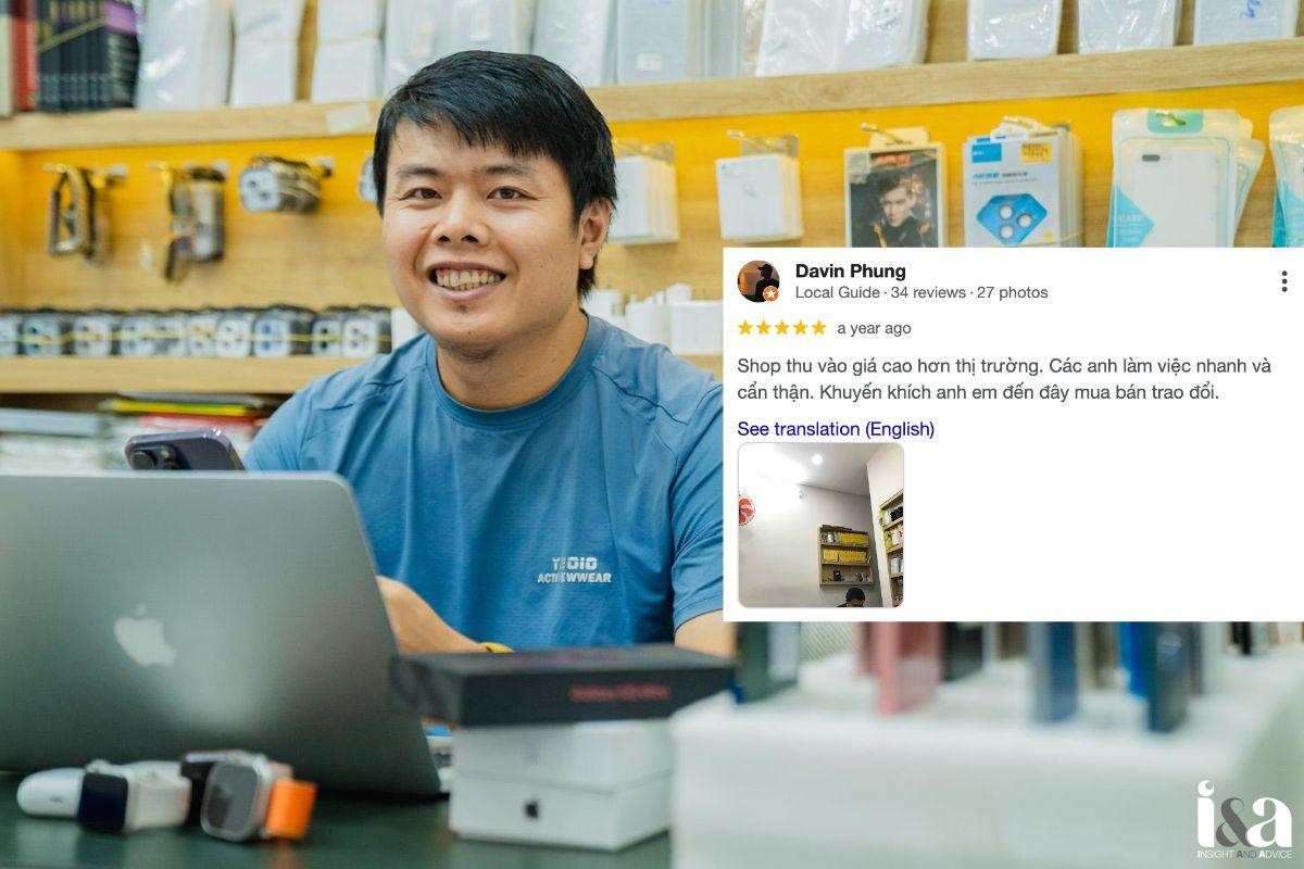 Review của khách hàng về Tuấn Nguyễn Mobile
