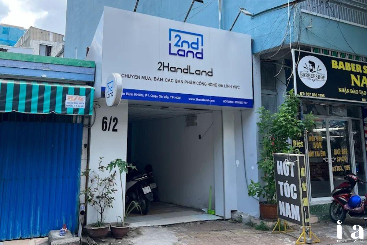mặt tiền cửa hàng 2handland
