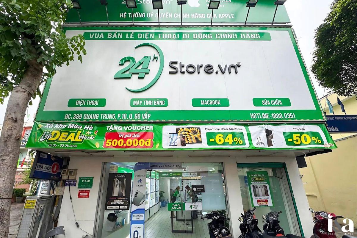 Mặt tiền 24h Store