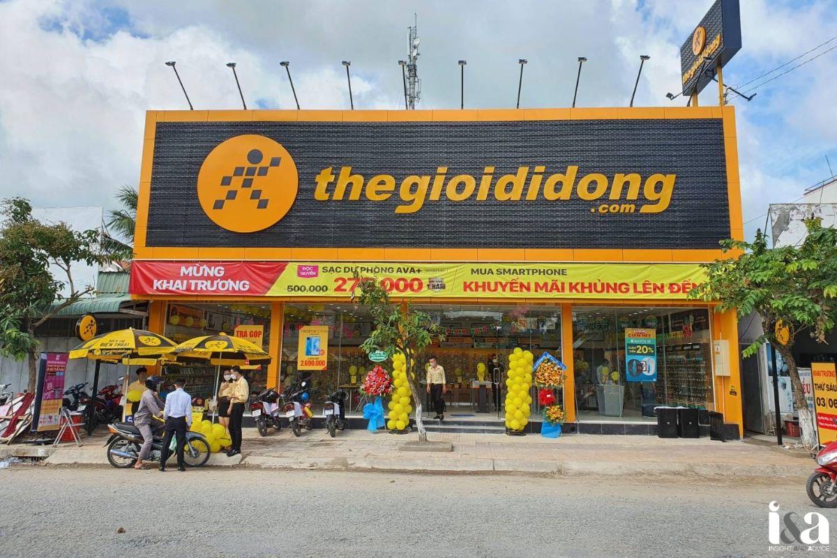Mặt tiền Thế Giới Di Động