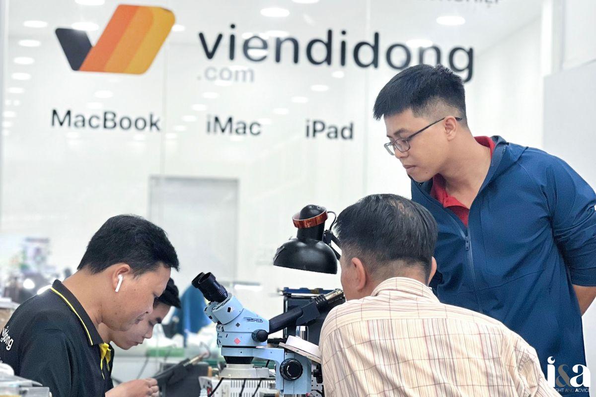 khách hàng tại Viện Di Động