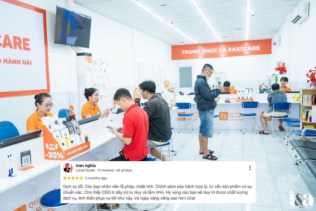 Khách hàng review về FastCare