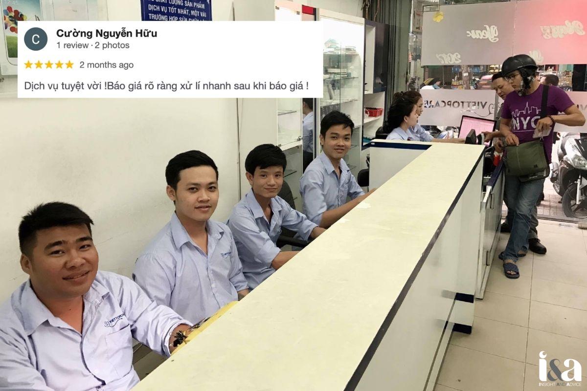 Khách hàng review về Viettopcare