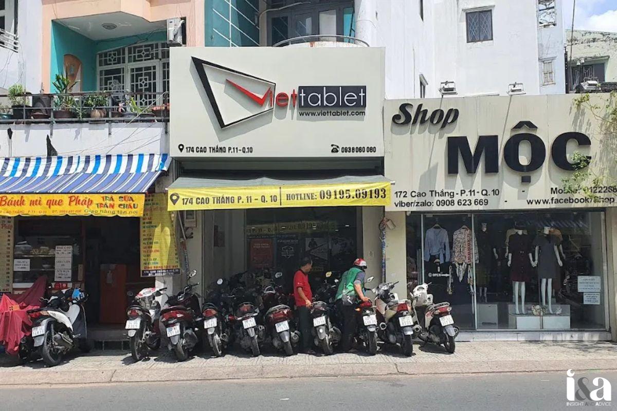 mặt tiền shop Viettablet