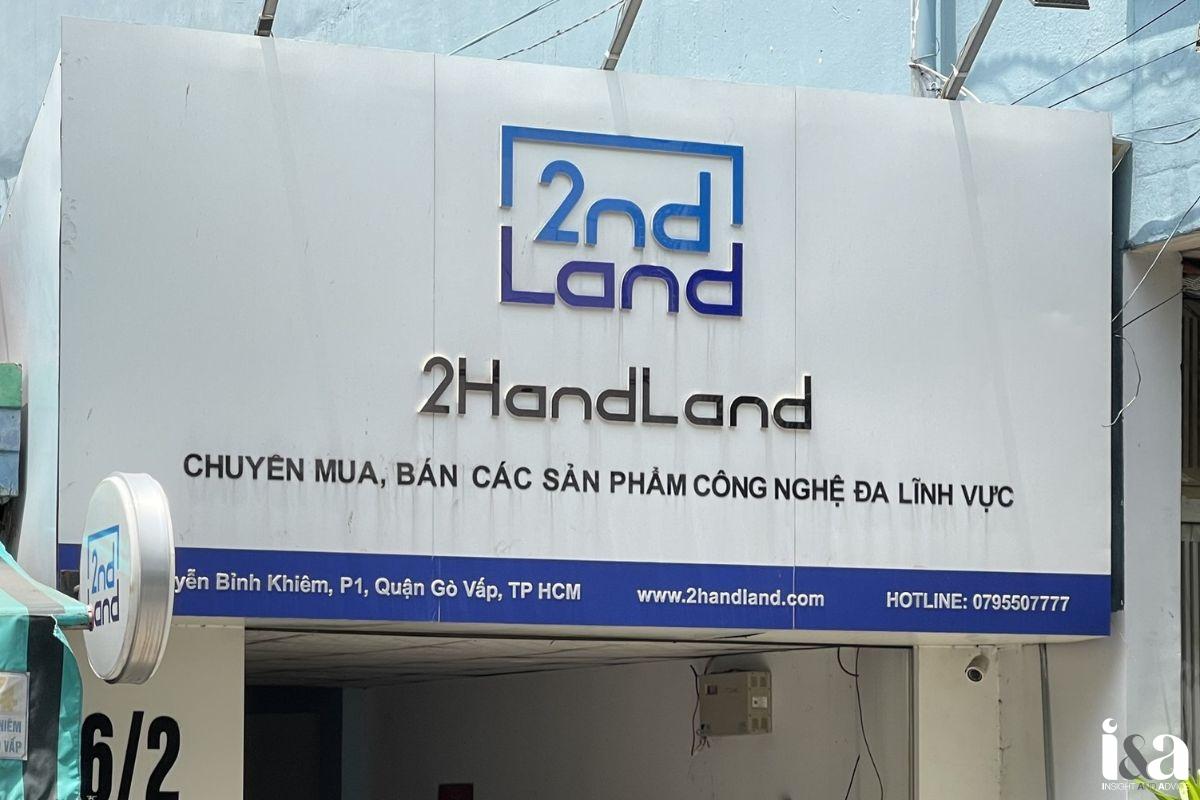 bảng hiệu 2handland
