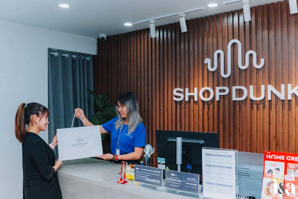 quầy thanh toán ShopDunk