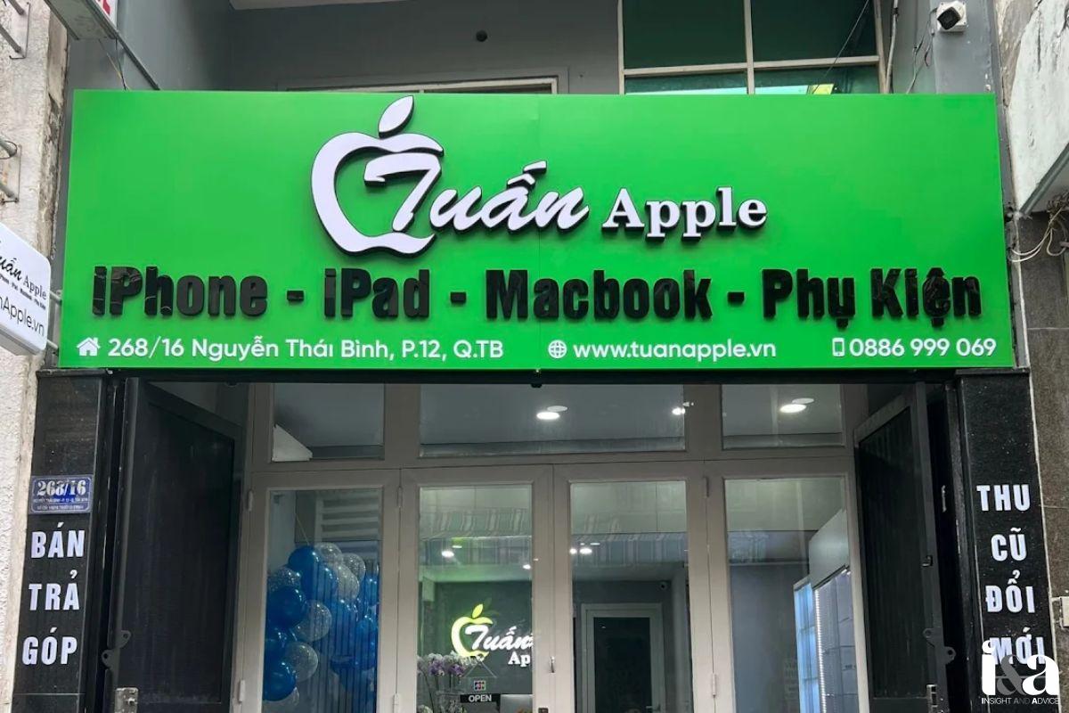 mặt tiền shop Tuấn Apple