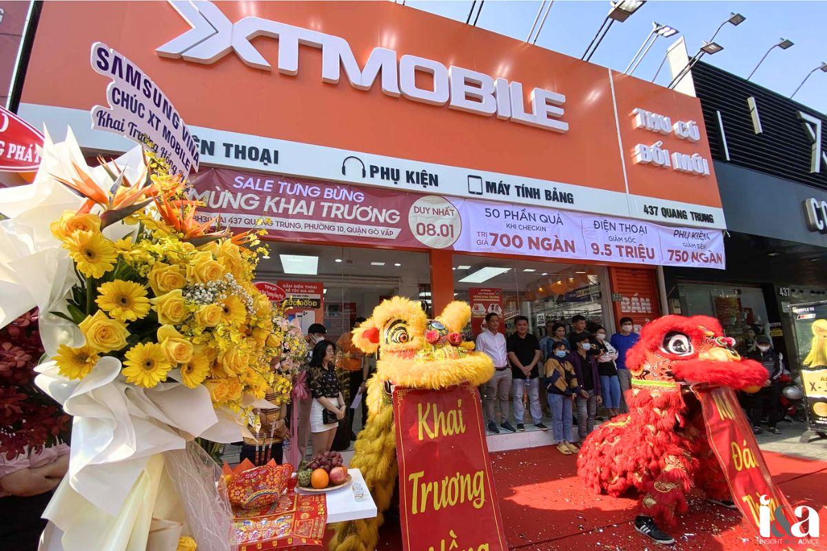 mặt tiền shop XTMobile