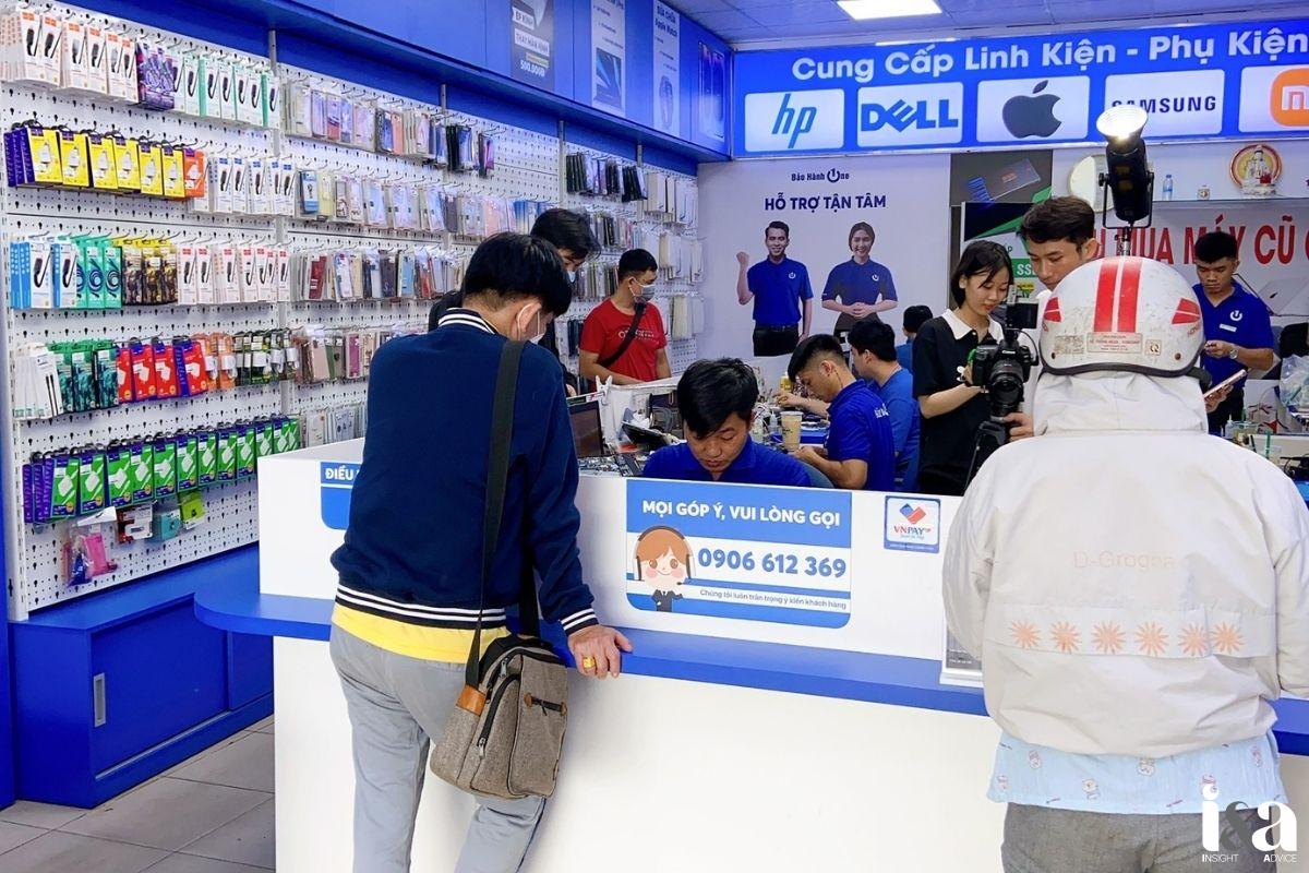 Không gian mua bán của Bảo Hành One