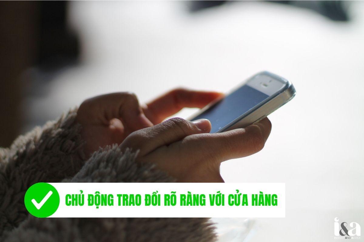Nhắn tin qua điện thoại iPhone