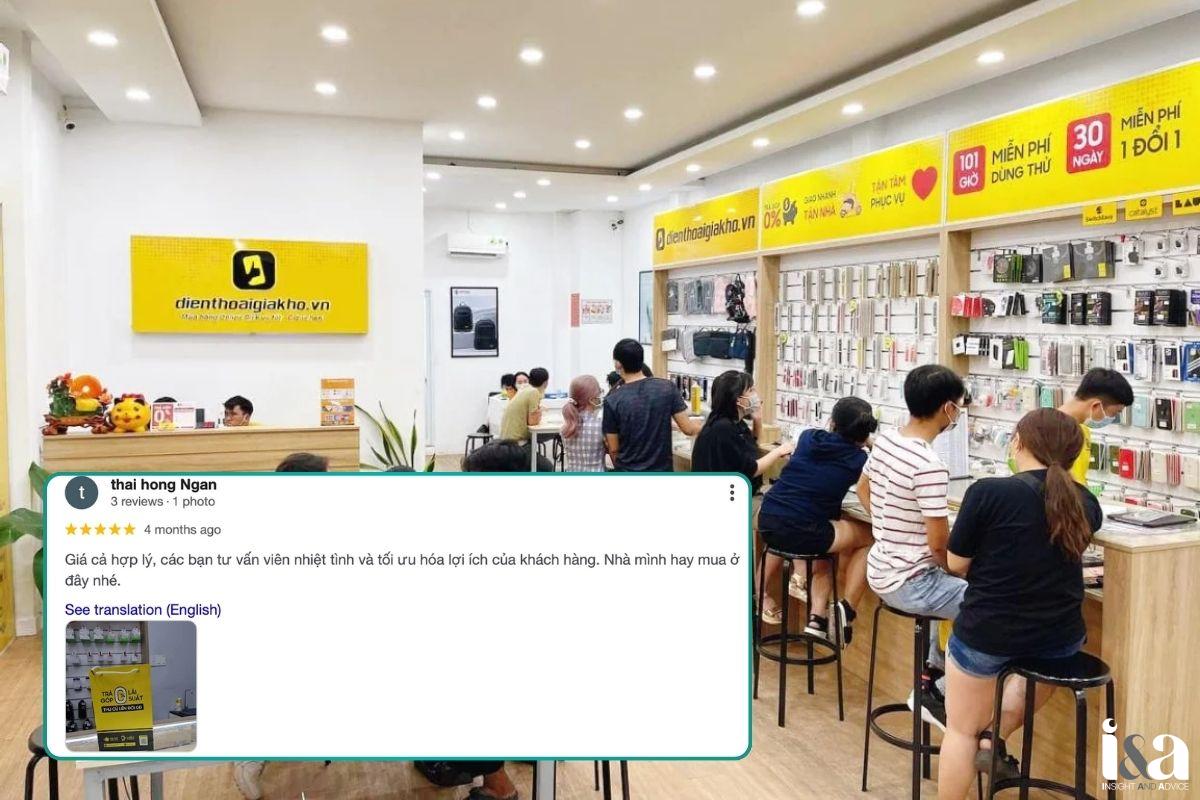 Khách hàng review về Điện Thoại Giá Kho