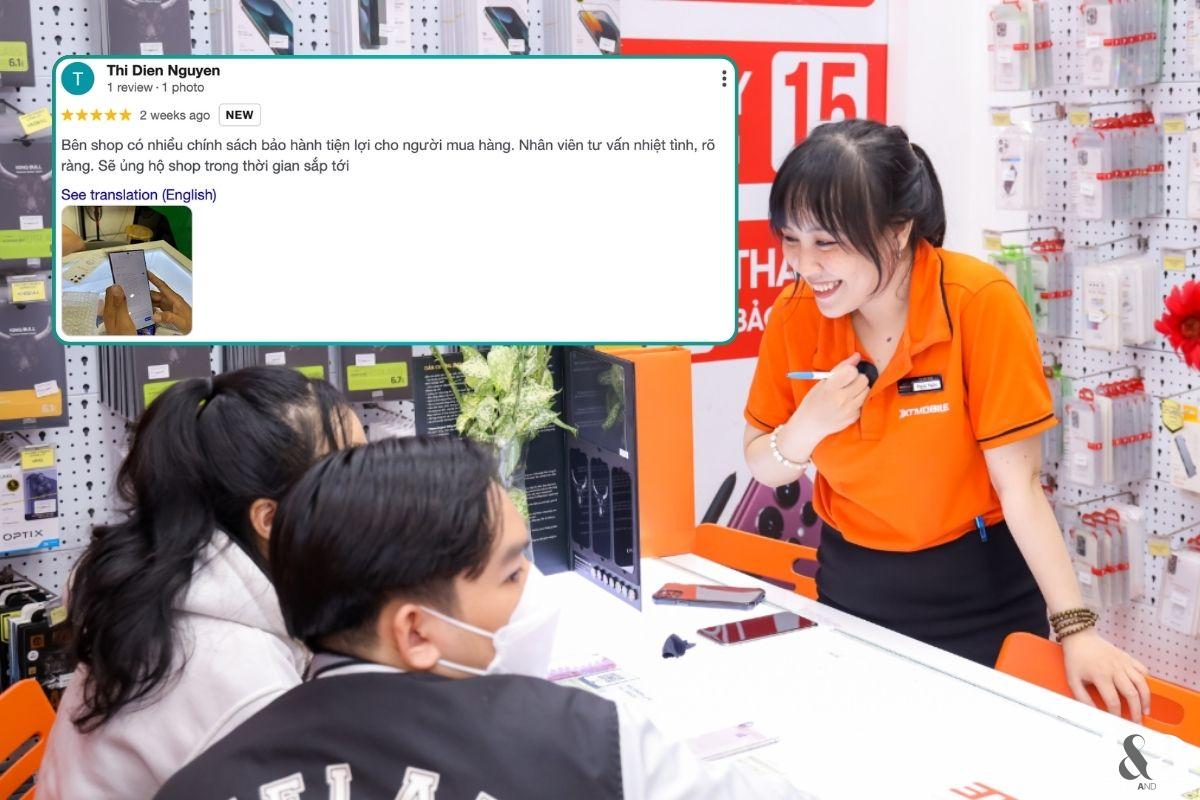 Khách hàng review về XT Mobile