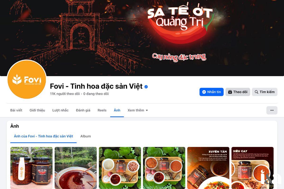 Fanpage chính thức của Fovi