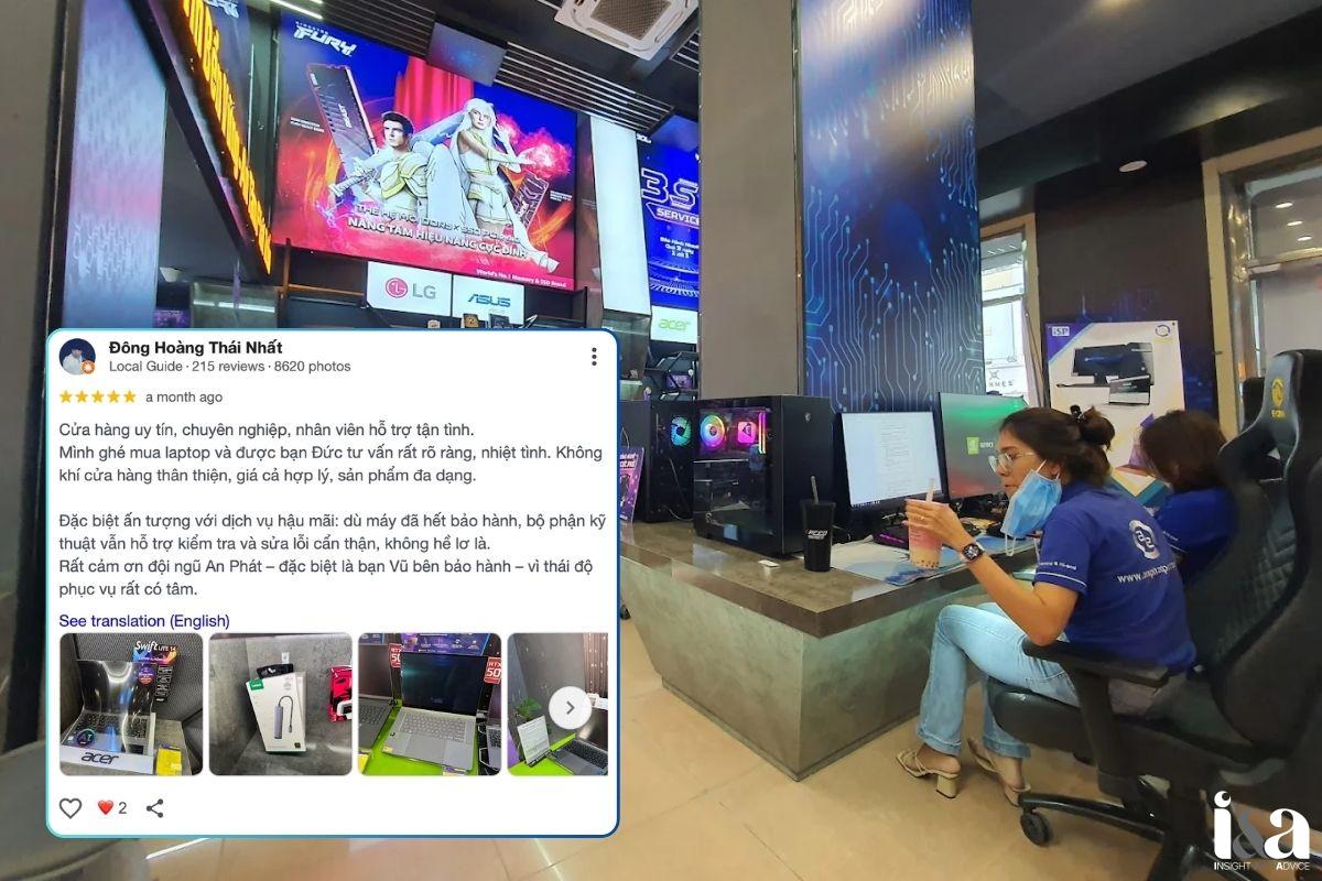 Ảnh shop An Phát Computer và review
