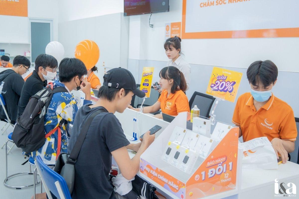 Quầy tư vấn tại Fastcare