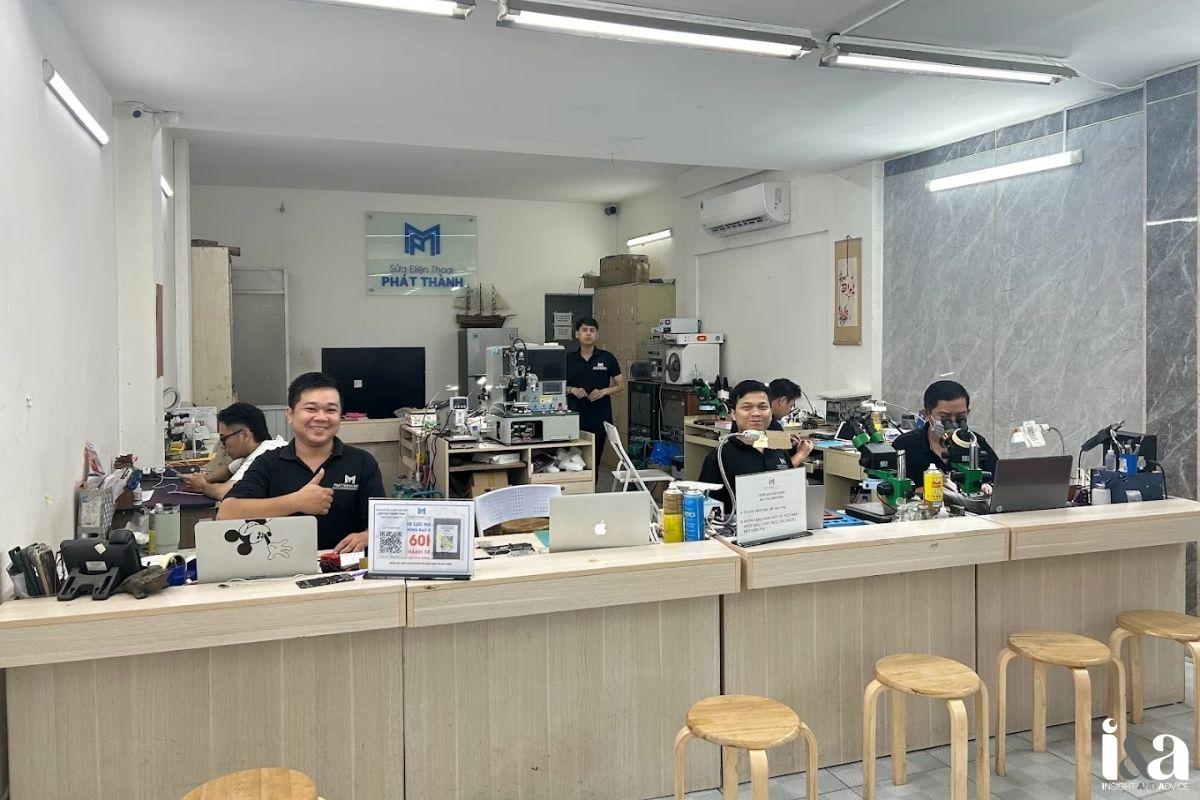 Không gian sửa chữa mở của Phát Thành Mobile