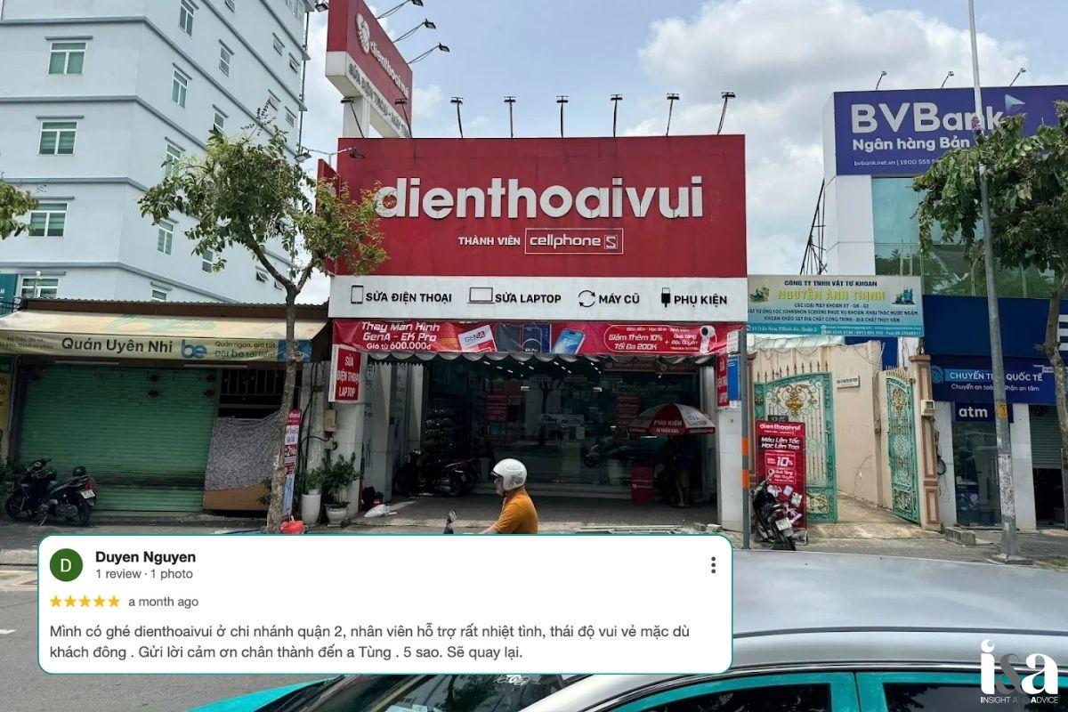 Khách hàng review về Điện Thoại Vui