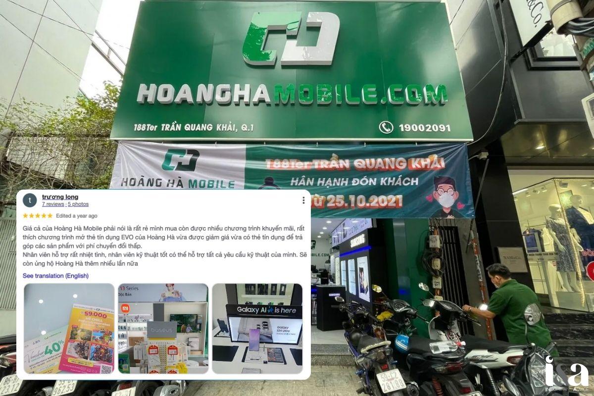 Review về shop Mobile