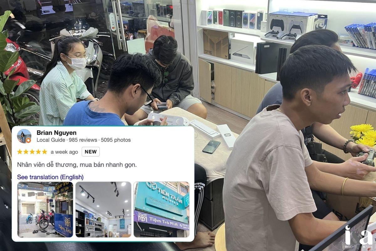 Review của khách hàng về Tiến Trần Mobile