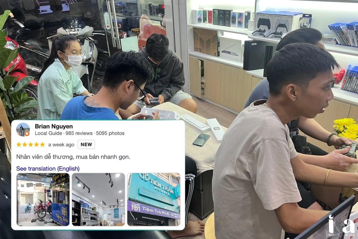 Review của khách hàng về Tiến Trần Mobile