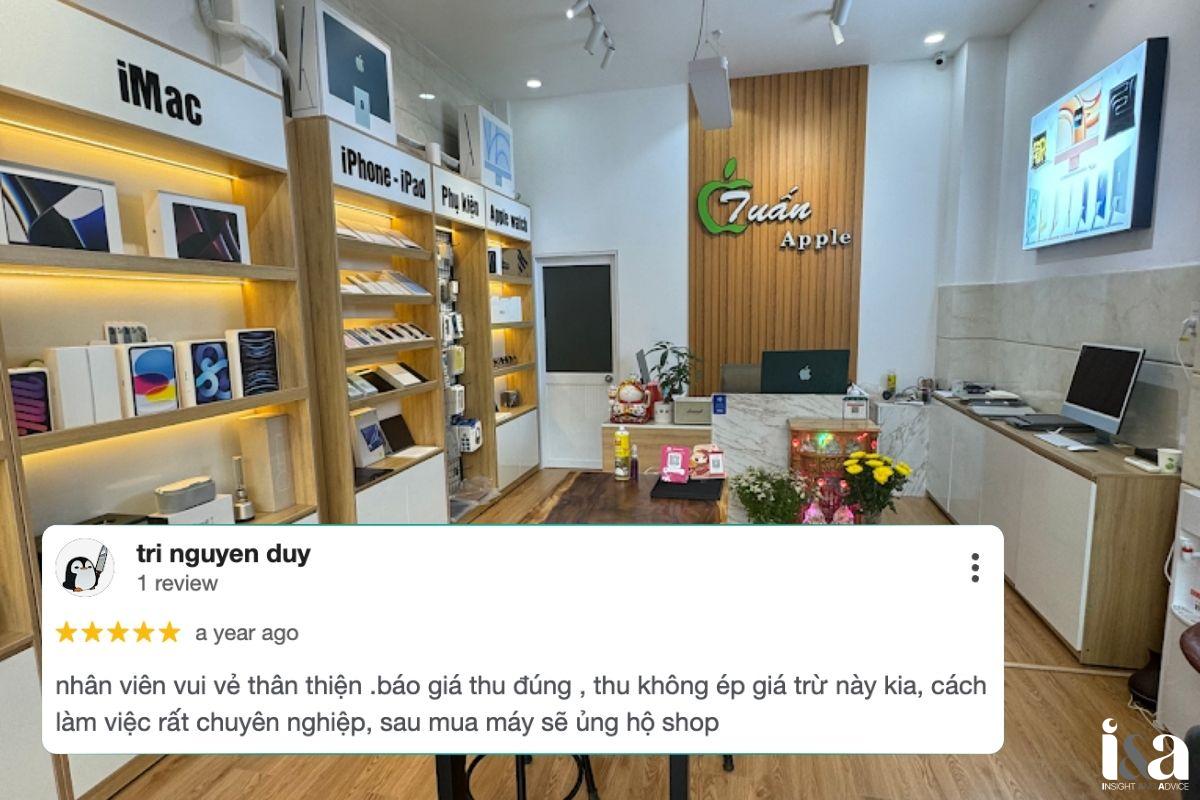 Review về shop Tuấn Apple